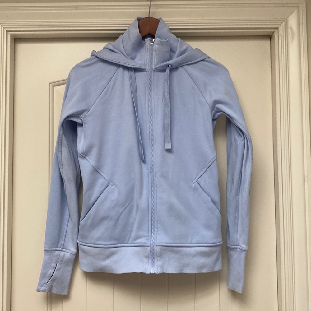 Athleta Triumph Hoodie, Blue, Small